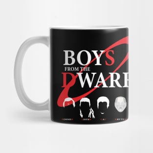 All the boys from the Dwarf Funny Mug